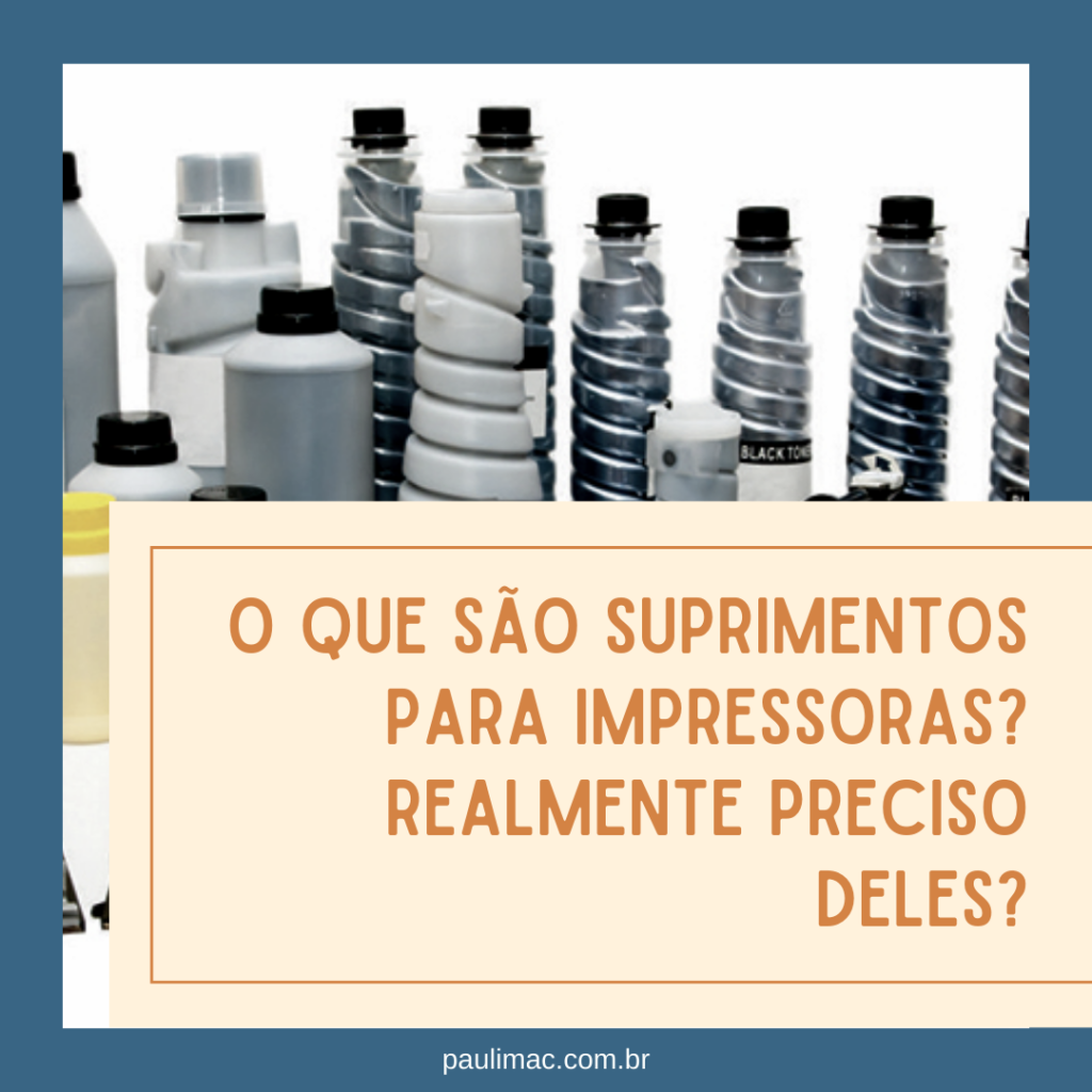 suprimentos para impressoras   
