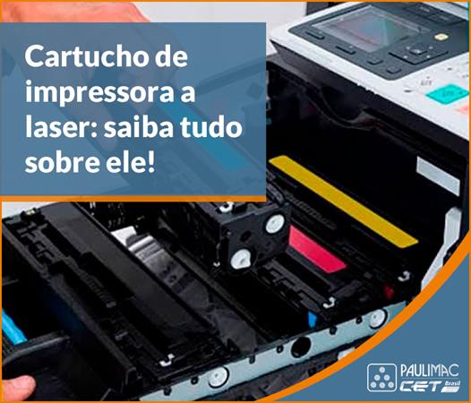 cartucho de impressora a laser