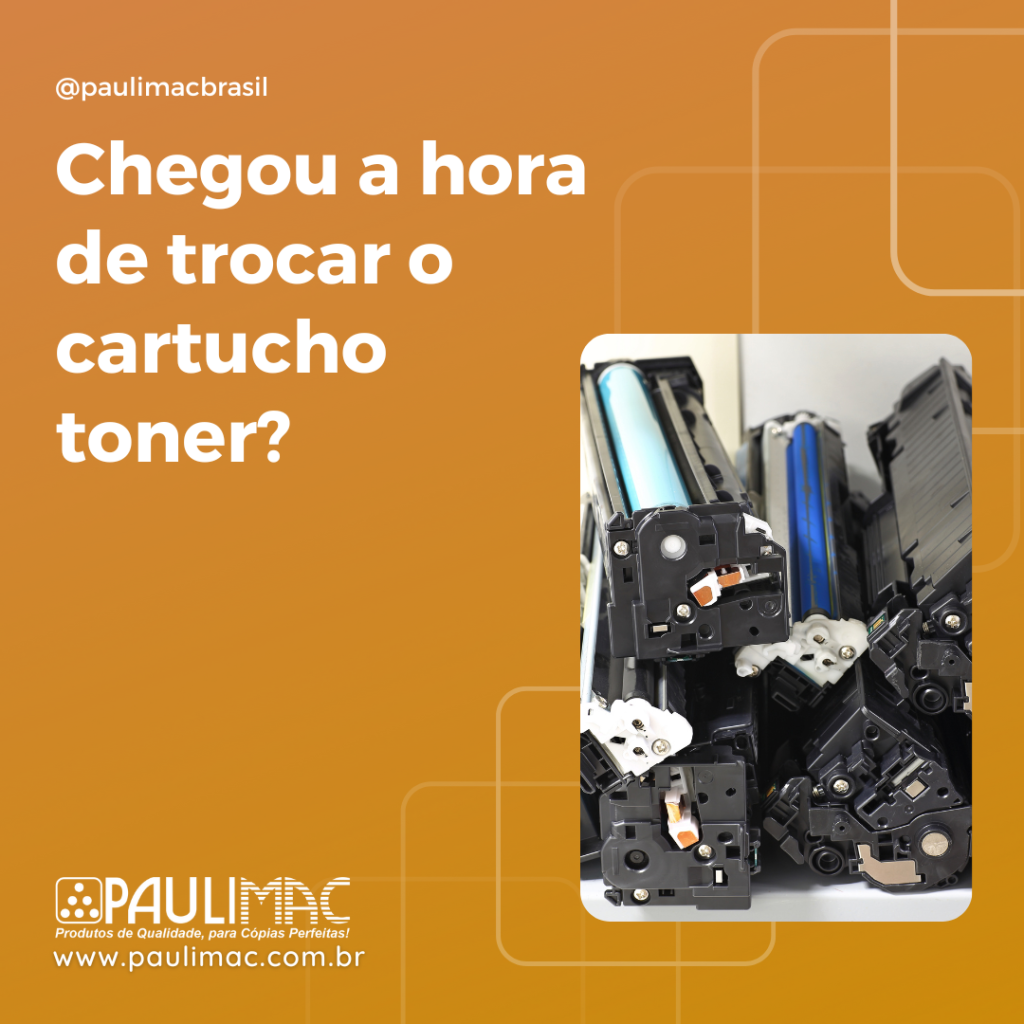 trocar o cartucho toner 